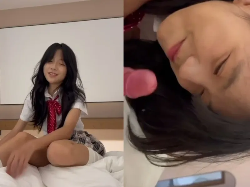 Em loli dễ thương liếm cục thịt biến em thành con em đào nứng p1